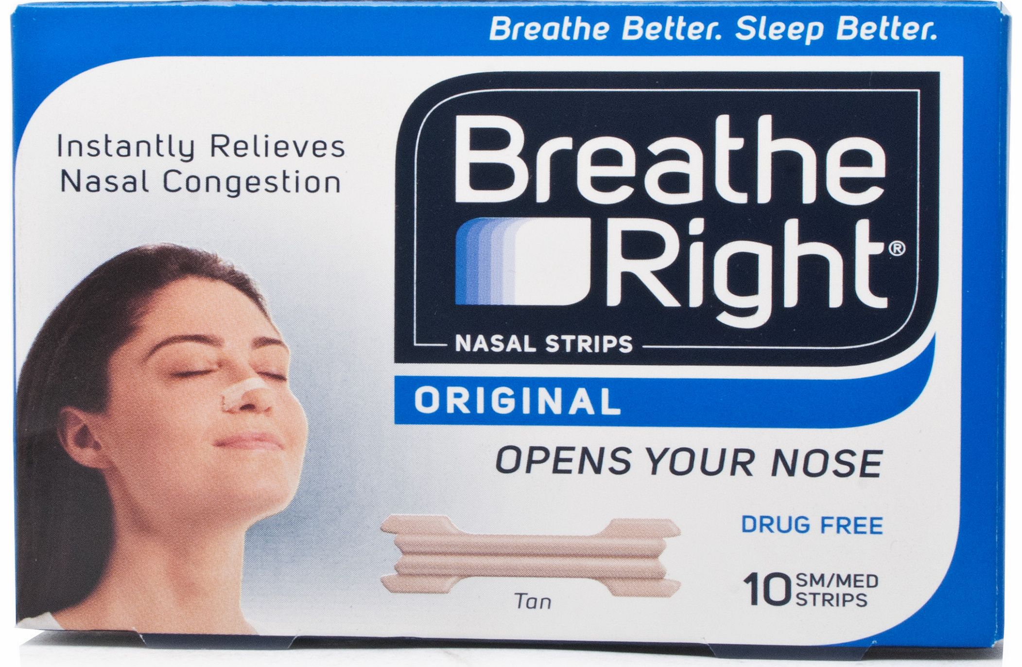 Nasal Strips Tan Regular