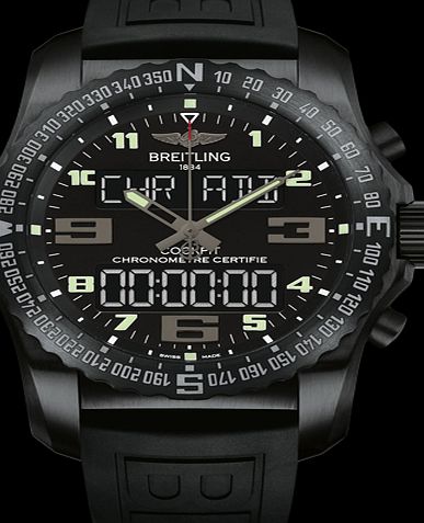 Breitling Cockpit Nightmission `VB501022/BD41 155S