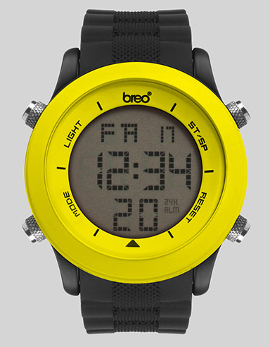 Orb Watch - Black/Yellow