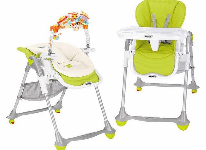 Highchair B.Fun 262 Green bamboo