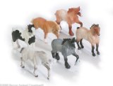 Breyer Mini Whinnies 6 Draft Play Set