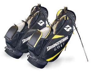 Bridgestone Golf BRIDGESTONE CARRY STAND GOLF BAG BLACK/BLACK