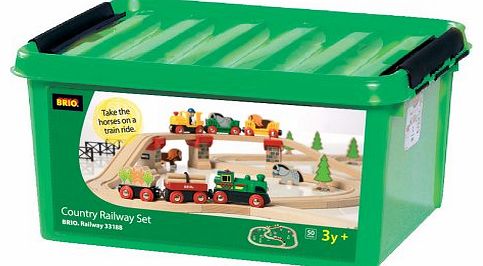 Brio 33188 Country railway set (50 piece)