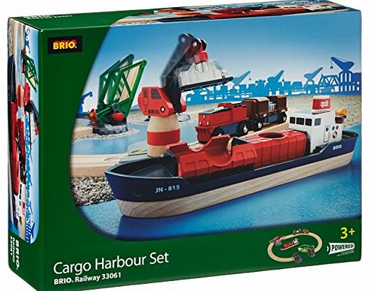 Brio  BRI-33061 Rail Cargo Harbour Set