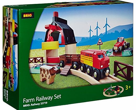 Brio  BRI-33719 Rail Farm Railway Set