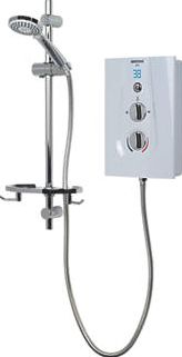 Bristan Glee Manual Electric Shower White /