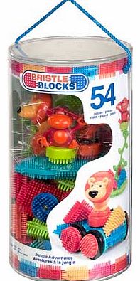 Bristle Blocks Jungle Advanced Tube - 54 pieces