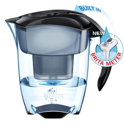 Brita Elemaris Meter XL Black Water Filter Jug