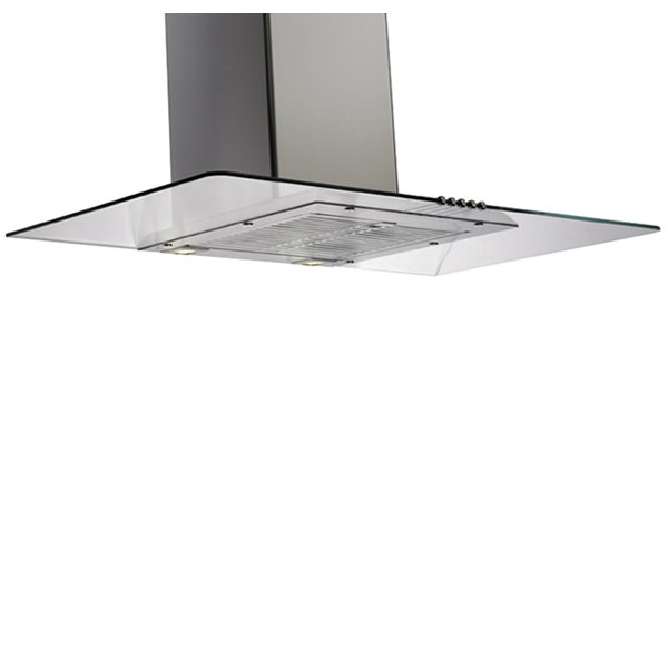 Britannia Allegro 100cm Flat Glass Chimney Hood