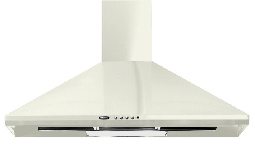 Britannia KB170-60-C 60cm Chimney Hood in Cream