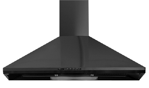 KB170-60-G 60cm Chimney Hood in Graphite