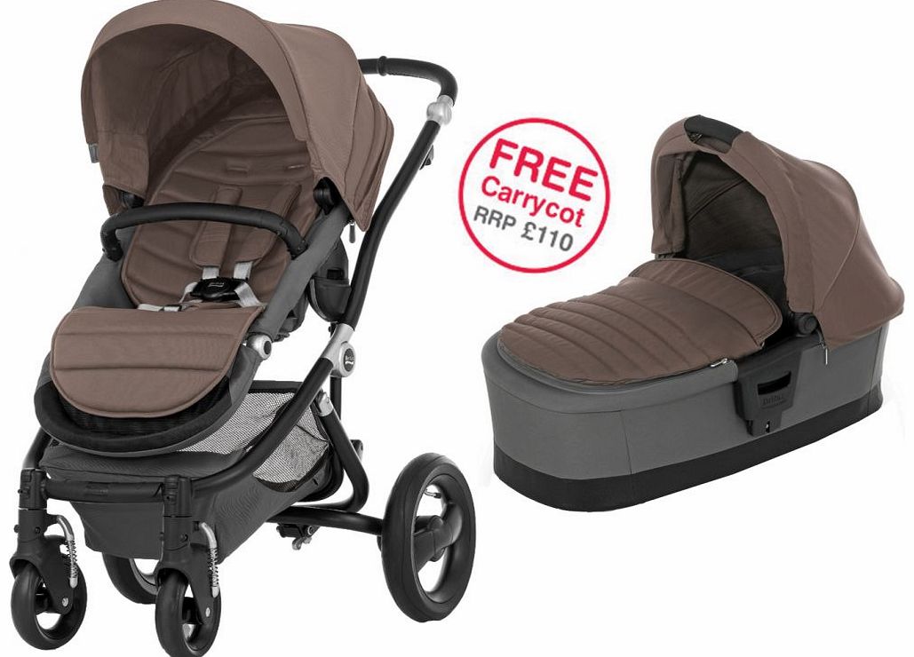 Affinity Black Stroller Fossil Brown 2014