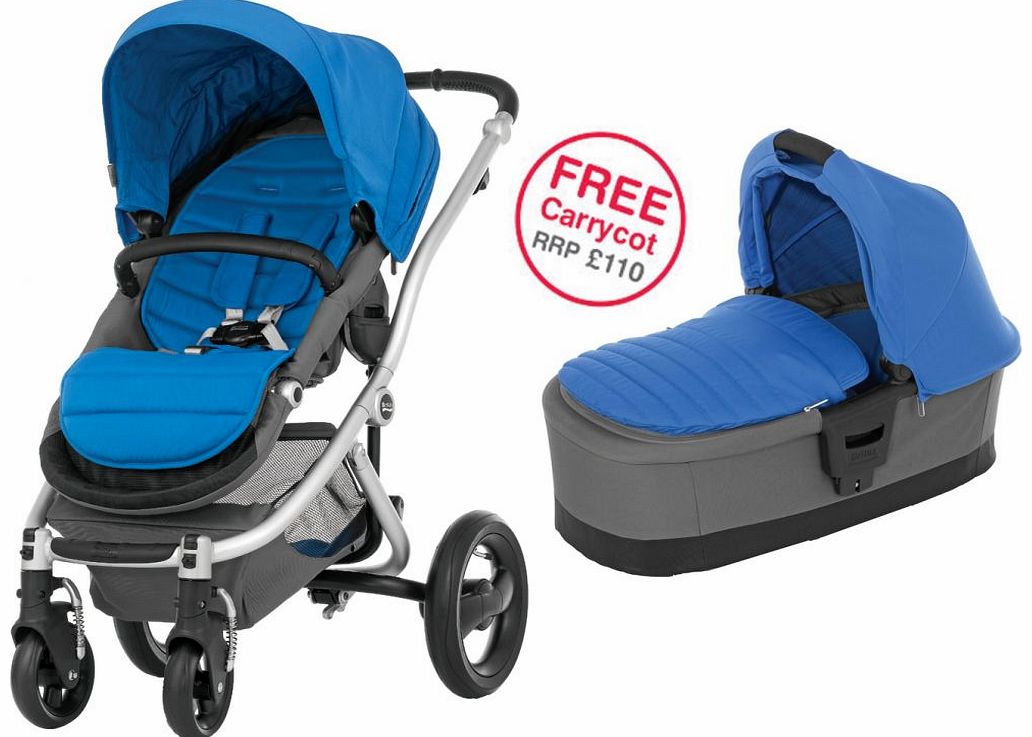 Affinity Silver Stroller Blue Sky 2014