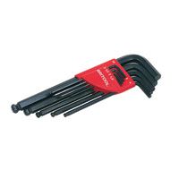 Britool 9 Piece AF Ball End Hexagon Key Set In Plastic Clip