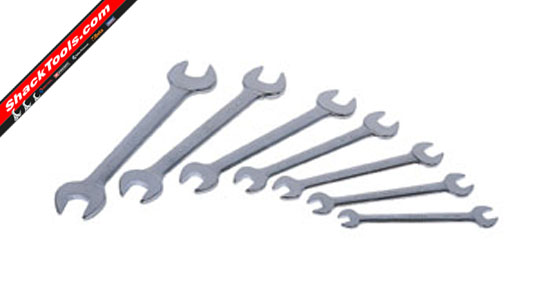 britool NB227D 6 Piece A/F Open Jaw Spanner Set