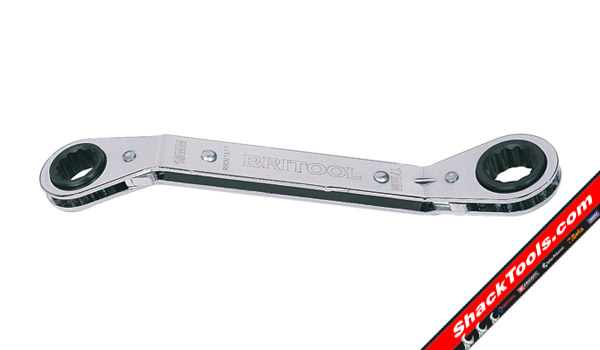 britool RBO2531 Ratchet Offset Spanne 1/4 X 5/16
