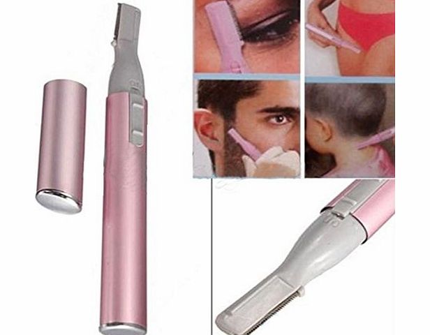 Broadfashion Practical Electric Face Eyebrow Hair Body Blade Razor Shaver Remover Trimmer