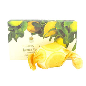 Bronnley Lemon Soap Trio 3 x 100g