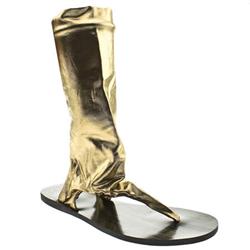 Bronx Female Calza Slouch Toepost Fabric Upper in Bronze