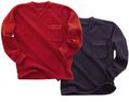 pack of 2 V-neck fleece tops