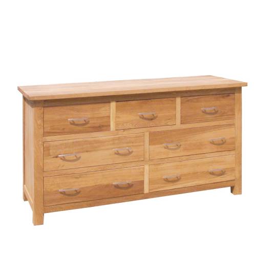 Brooklyn Oak 7 Drawer Chest 250.013