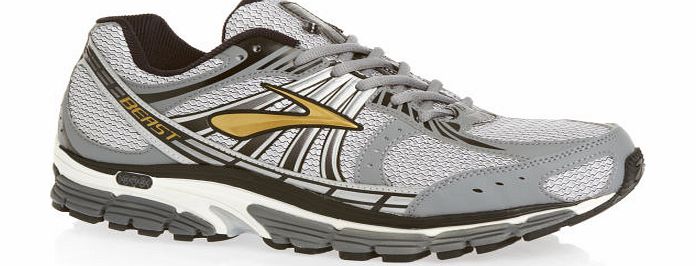 Brooks Mens Brooks Beast 12 Shoes - Black/Silver/White