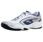 Brooks Mens Lightning 4 Cross Trainer White/Silver/Denim