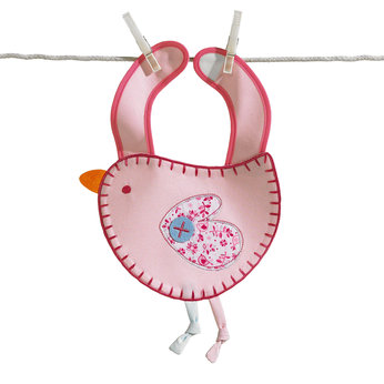 Novelty Bibs - Hugs and Kisses Bird