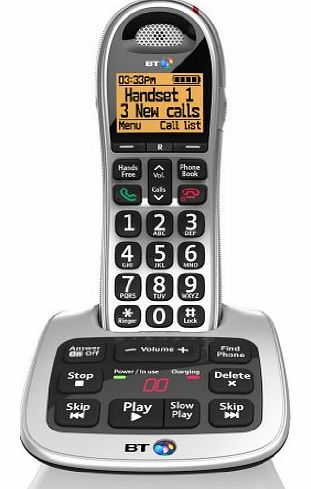 BT 4500 Cordless Big Button Phone with Answer Machine and Nuisance Call Blocker