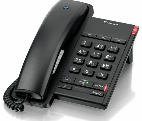 Converse 2100 Corded Telephone - Black