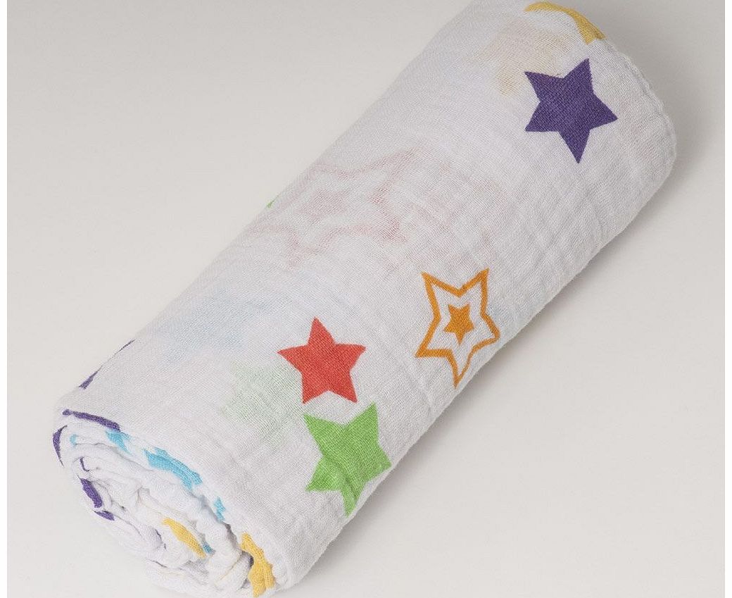 Bubble Wrap Tutti Frutti Muslin Squares Stars 2014