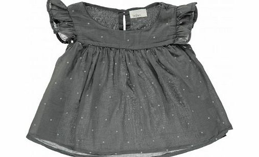 Buho Mimi stars blouse Charcoal grey `9 months