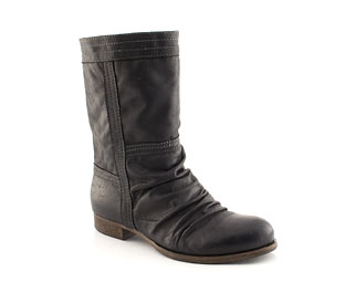 Leather Slouch Boot