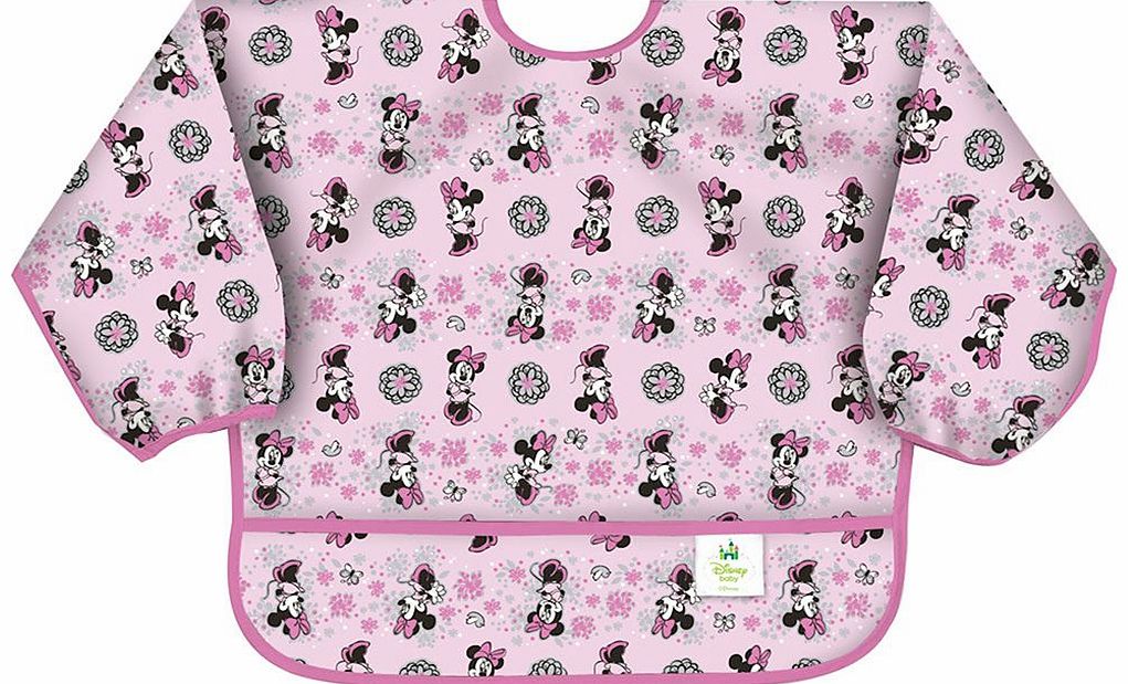 Bumkins Sleeved Bib Disney Minnie Mouse 2014