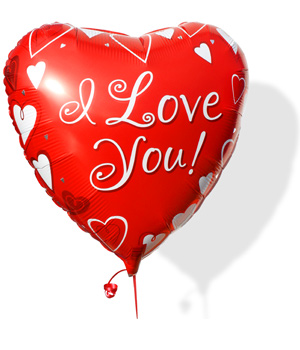 I Love You Balloon BILY