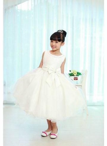 BUNNS BAZAAR Diamante Ivory Dress Wedding Flower Girl Bridesmaid Communion Party Tag 14/ 10 to 12 Years