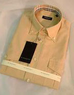 Mens Sportsman Beige Long Sleeved Shirt