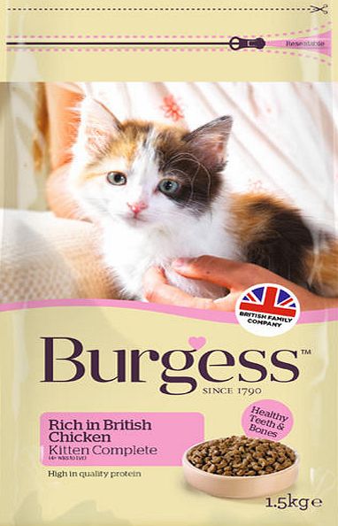 Burgess Kitten Chicken 1.5kg