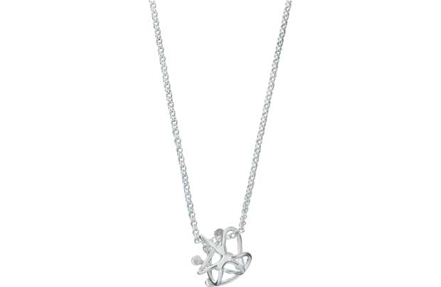 Burkmar Sterling Silver Bud Pendant