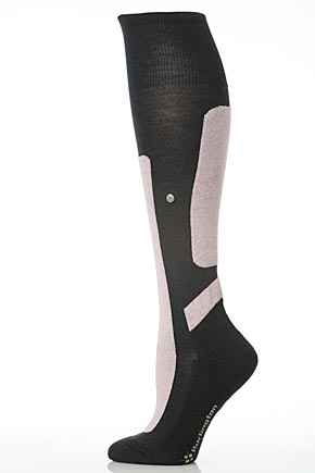 Burlington Ladies 1 Pair Burlington Horse Riding Knee High Sock In 3 Colours Brown / L Brown