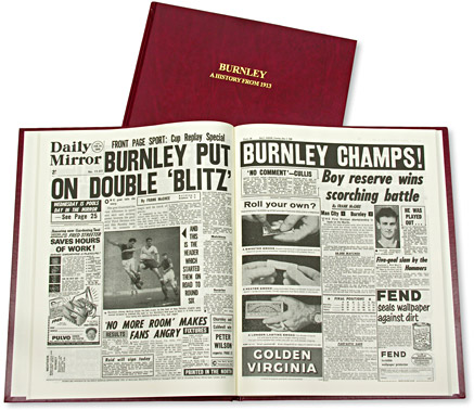 Burnley Football Book