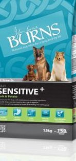 Burns Pet Burns Sensitive with Pork for Adult Dogs 15 kg