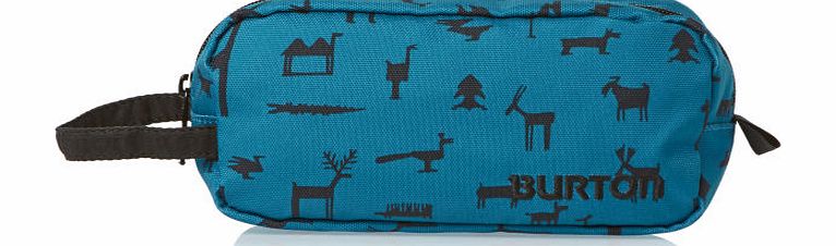 Burton Animals Zip Up Pencil Case - Wallpaper