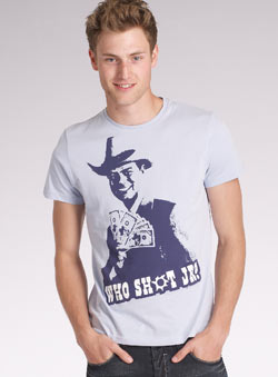 Blue `ho Shot JR`T-Shirt