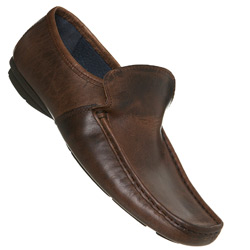 Burton Brown Leather Driving Shoe