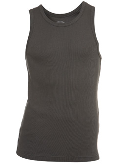 Brown Rib Vest