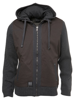 Charcoal Fleece Lined Hoodie