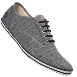 Burton Check Lace Up Sports Shoe