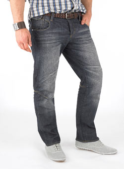 Burton Coated Straight Jean