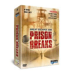 Great Escapes and Prison Breaks 8 DVD Box Gift Set